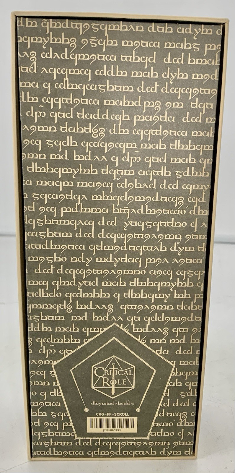 Fortune's Favor Dice Spell Scroll - Critical Role Mighty Nein Vox Machina