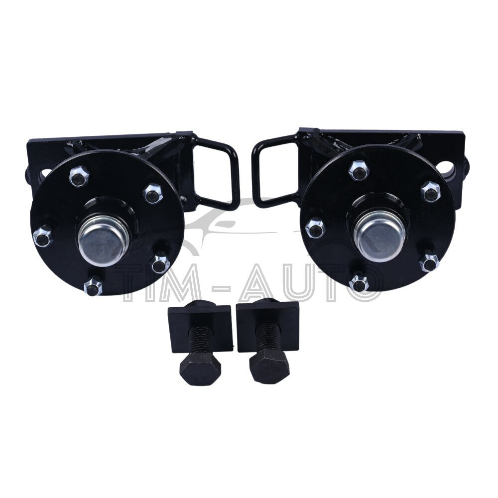 5 × 5.5 Lug 7000LB Superior Shipping Container Wheels and Bolt-on Spindle Kits