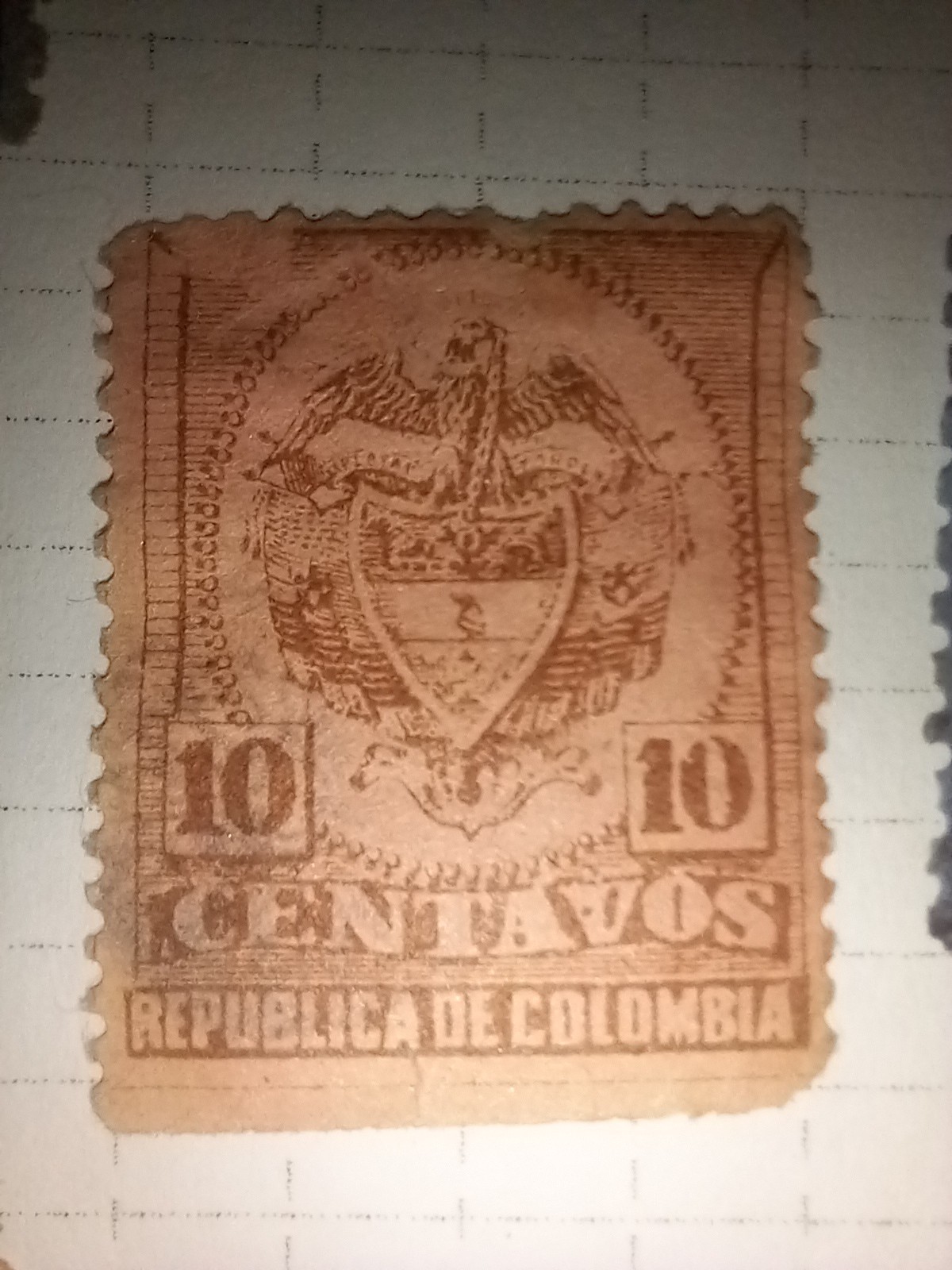 Colombia 1859-1919 Early Used Stamps Page Bolivar Officials Revenues
