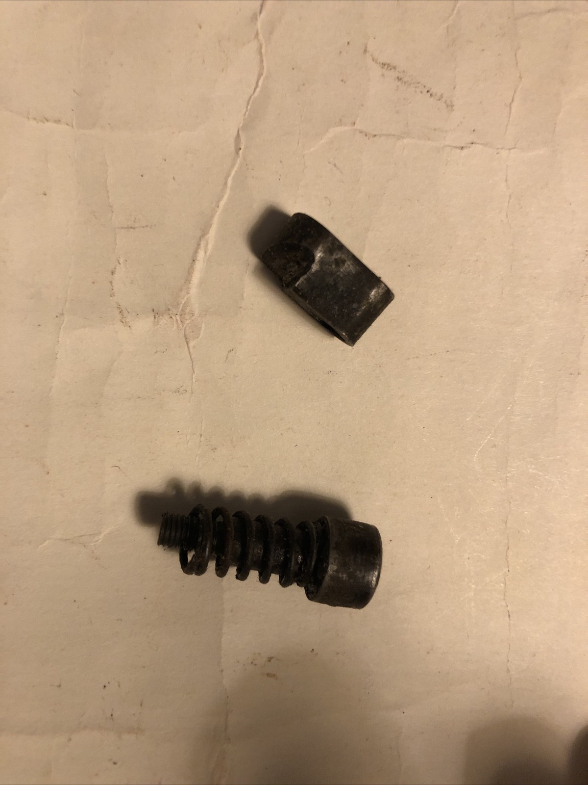 WW2 Japanese bayonet CATCH & Button Toyoda Jidoshoki SEISAKUSHO WWII Japan Part