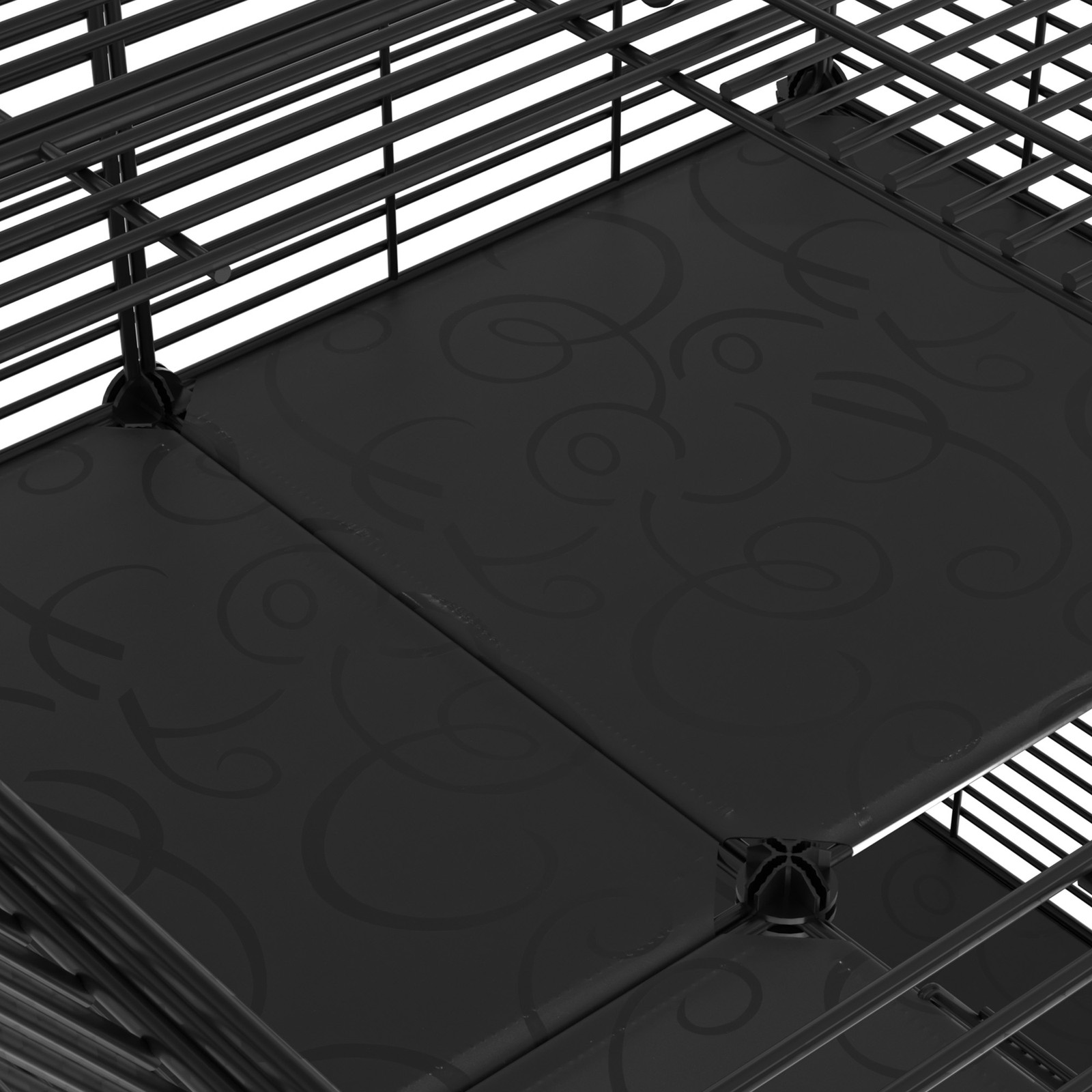 3 Tiers Indoor Cat Cage Spacious Play Area for 1-3 Small Kittens w/ Litter Box