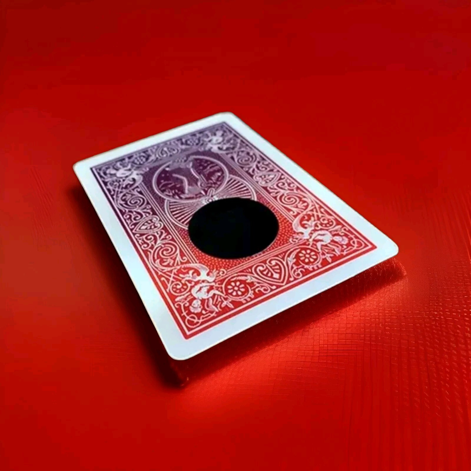 Magic Trick Color Changing Card With Vanishing Black Hole Close Up Tricks T13