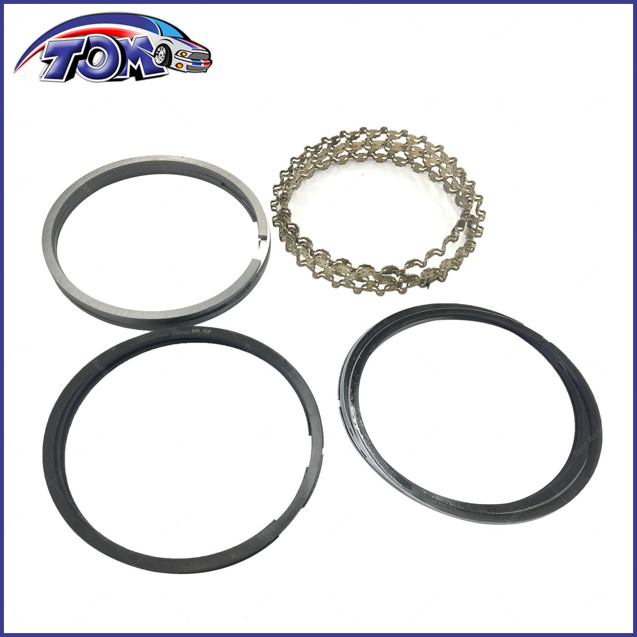 New VW Beetle Thing Engine Piston Set w/ 85.5mm Std. w/ Cylinders Flat CR 7.7:1