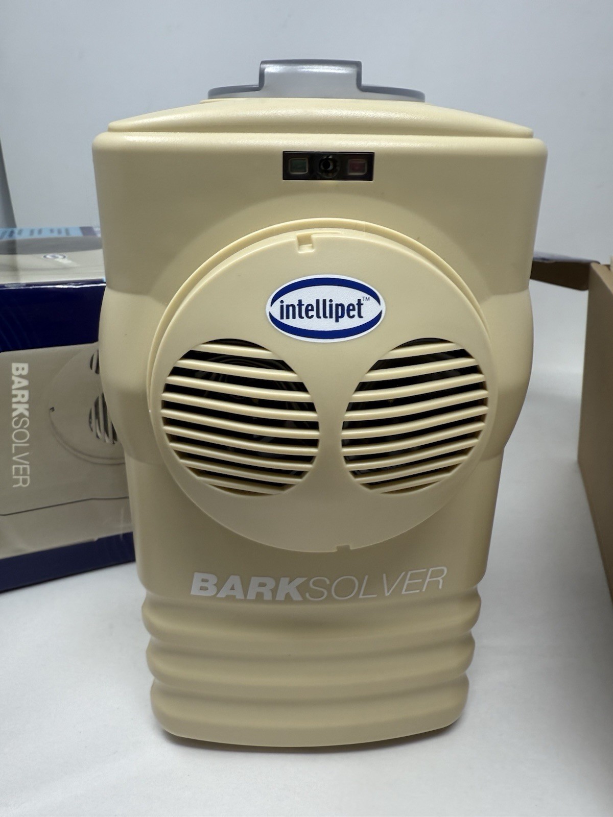 Intellipet Bark Solver x40 Ultrasonic Outdoor Dog Bark Control ~ Open Box *Read