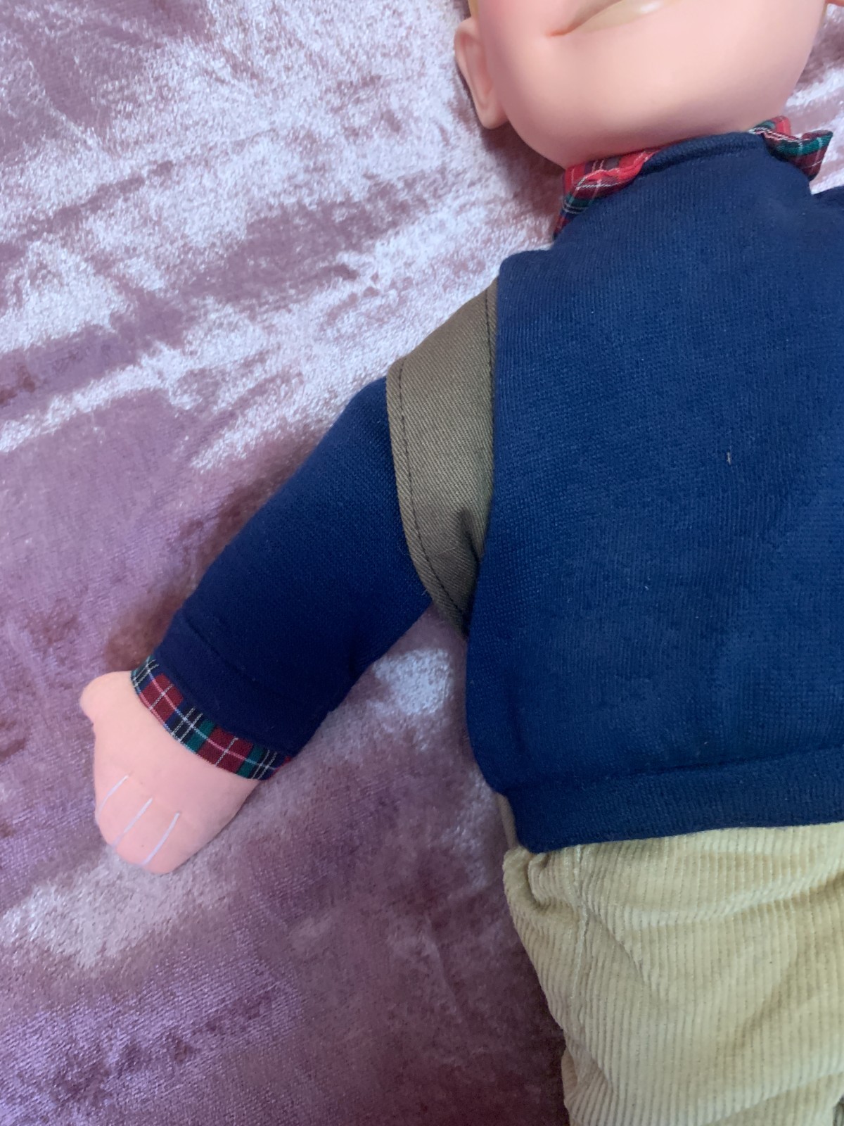 Vintage 90s Home Alone 2 18" Talking Kevin Doll Set Lost In New York Pull String