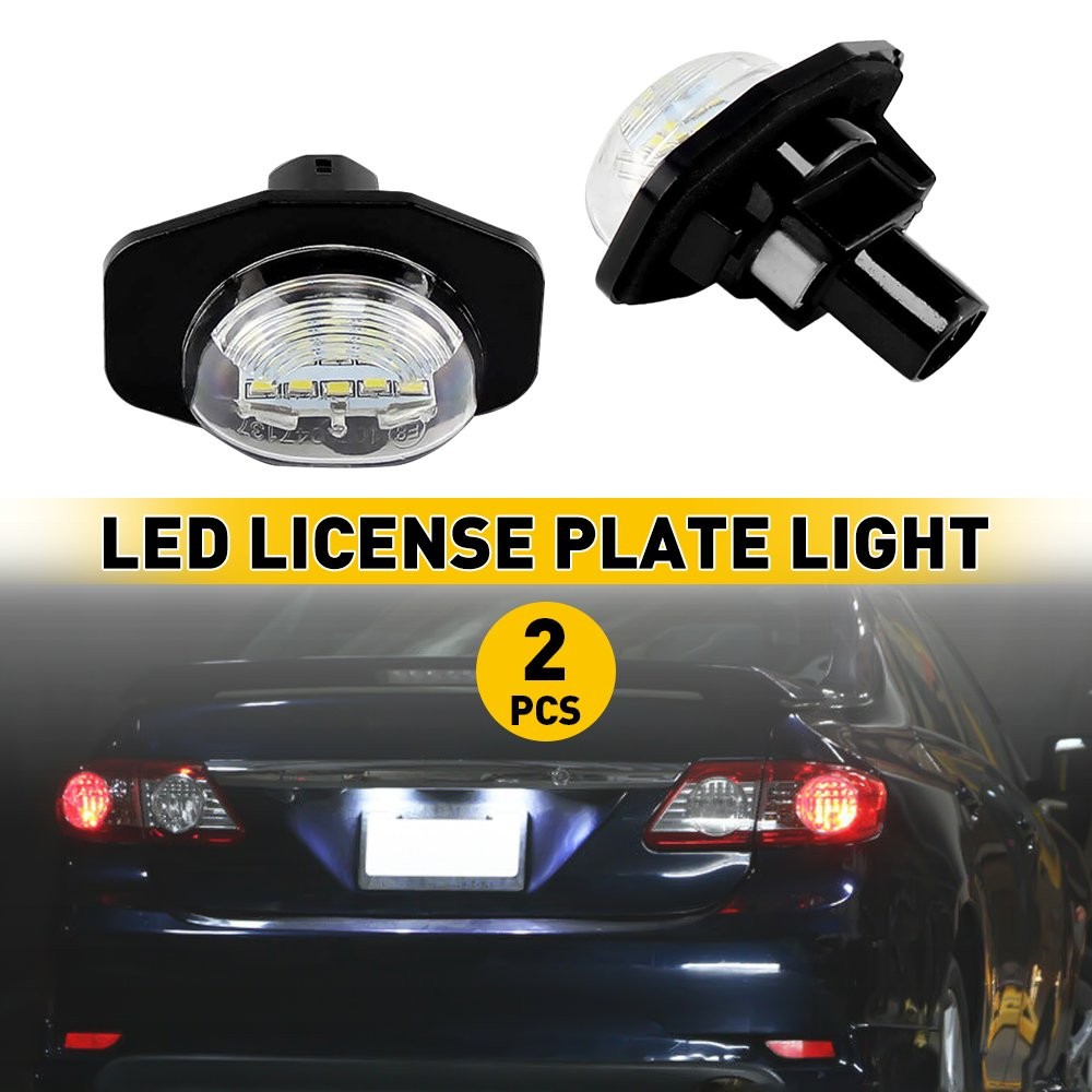 AUXITO 18LED License Light Plate For 2009-2013 Toyota Corolla Tag Lamp 6000K EXV