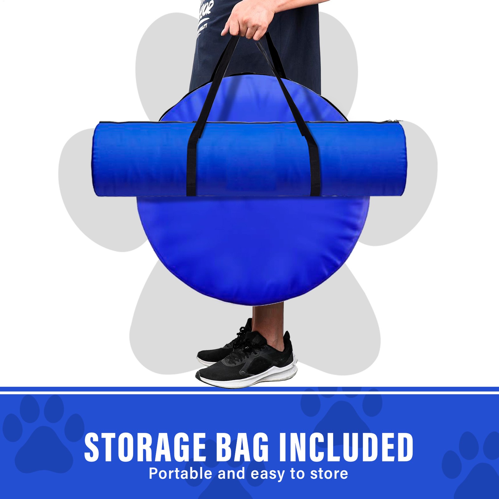 Dog Agility Training Equipment Set, Obstacle Course Starter Kit for Pet Outdoor