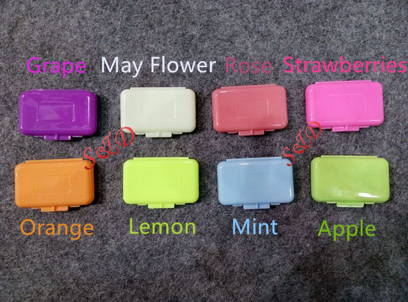 100 Packs Dental Orthodontic Wax For Brace gum irritation different Scent Ortho