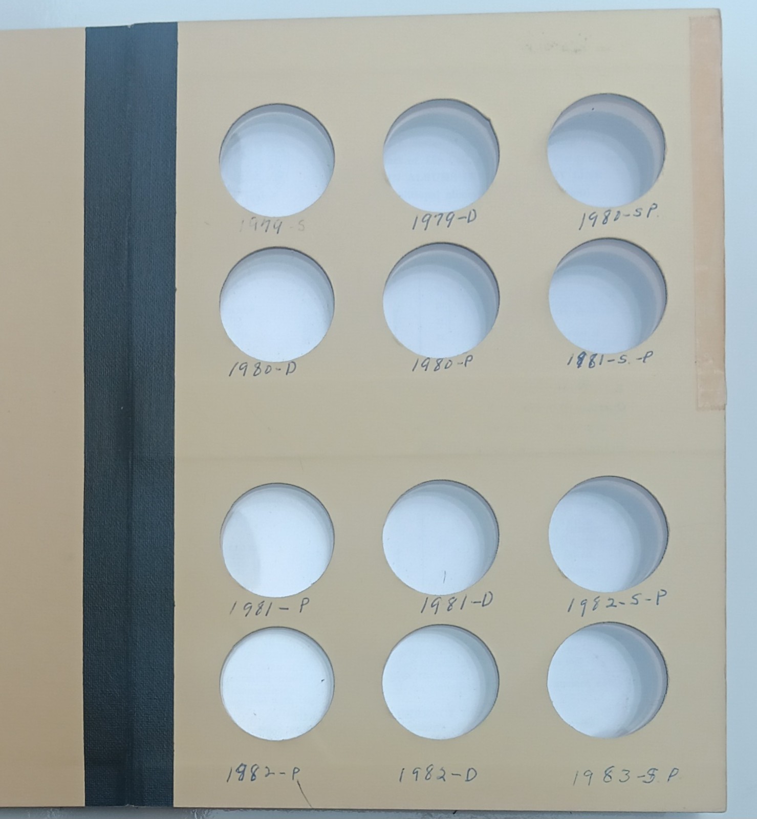 Lot Of 2 Library Of Coins General Blank Half Dollar 50c Size Stock Album VOL. 22