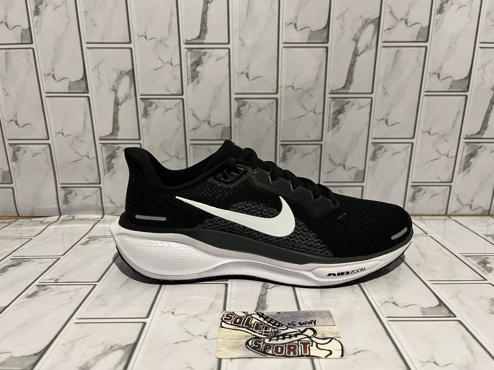 New Nike Air Zoom Pegasus 41 Black Running Training Gym Shoes Mens HF1536-002