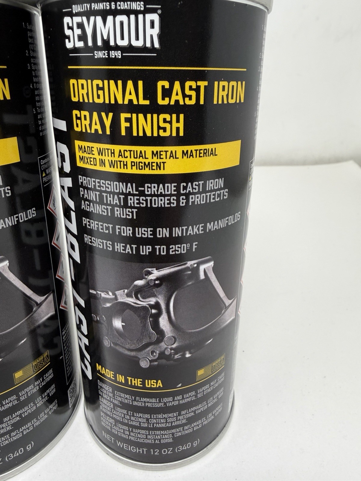 Seymour CA16-48 Cast Blast Spray Paint 12 Ounce (Pack of 3)