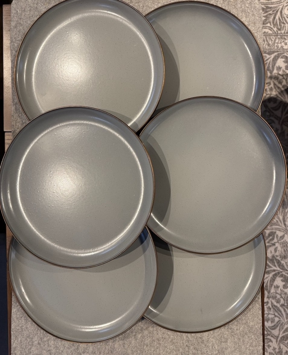 Barebones Enamelware Deep Plate - Set of Six - Outdoor / Camping Tableware