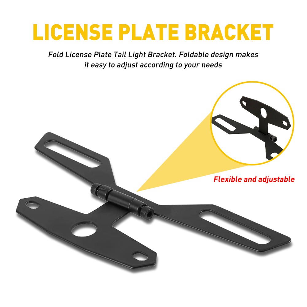 Motorcycle Plate License Holder Fender Bracket Eliminator Mount EXV