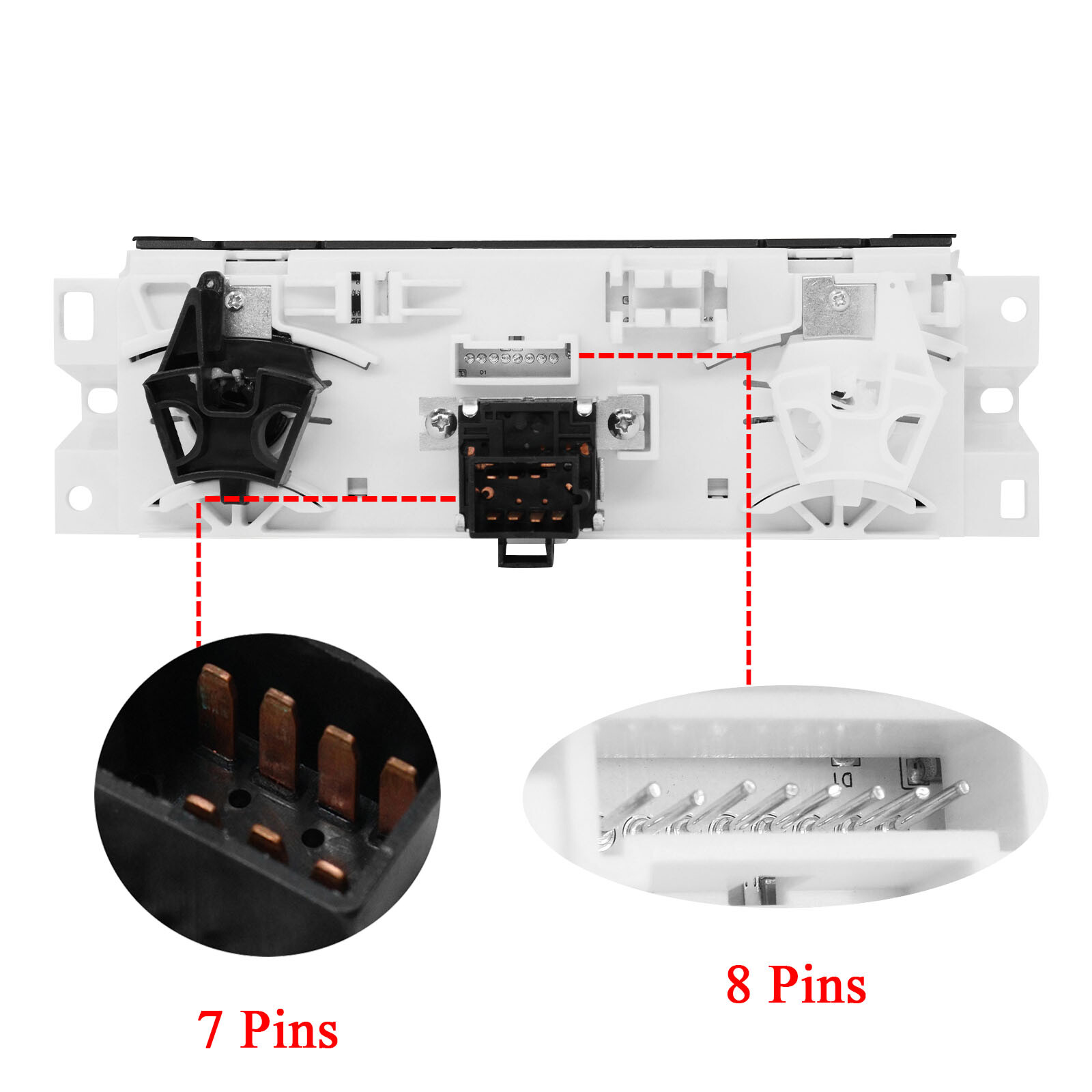A/C Heater Control Panel For 04-12 Chevy Colorado GMC Canyon 1573156/ 25841856