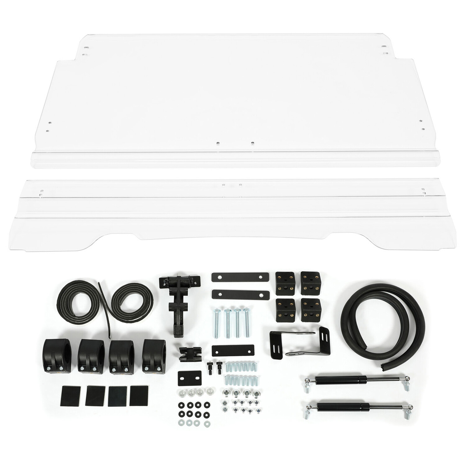 For 14-18 Polaris RZR 900/ XP 1000/ XP 4 1000 Scratch Resistant Flip Windshield