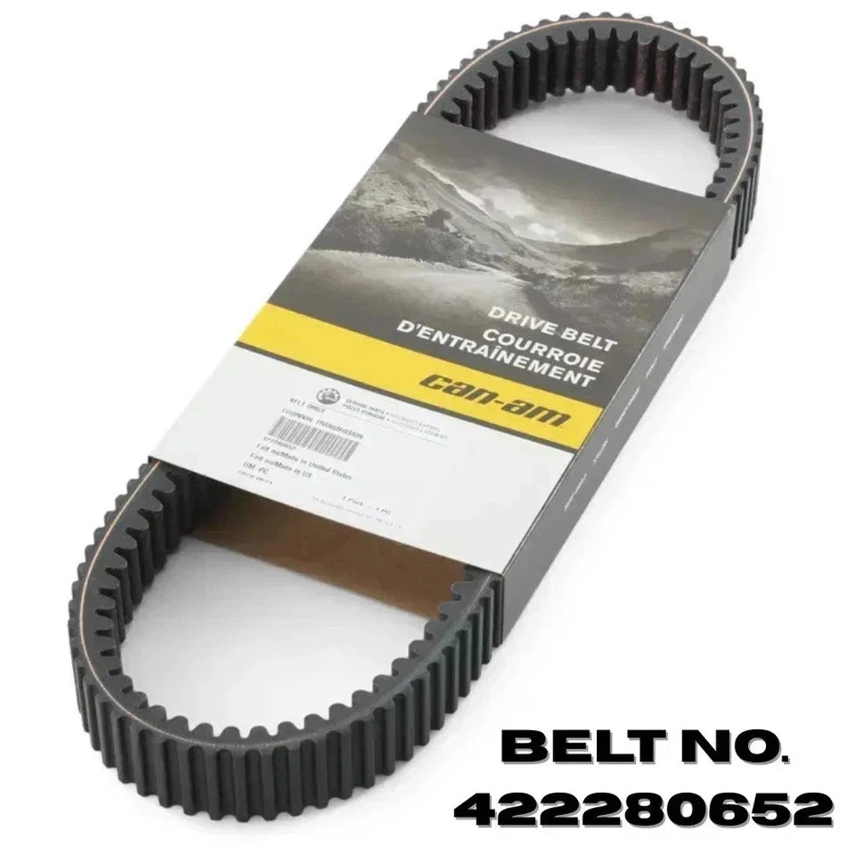 OEM Can-Am BRP Belt 422280652 for Maverick X3 Turbo RR 200HP High Performance US