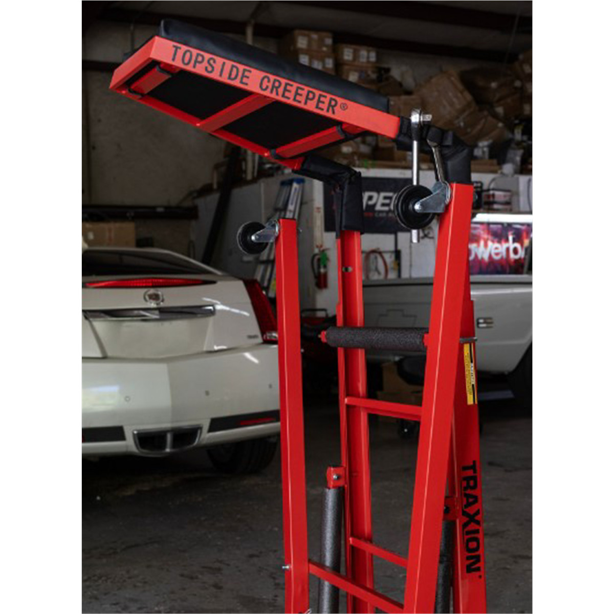 Traxion 3 106 Topside Creeper Adjustable Height 400 Lb Capacity