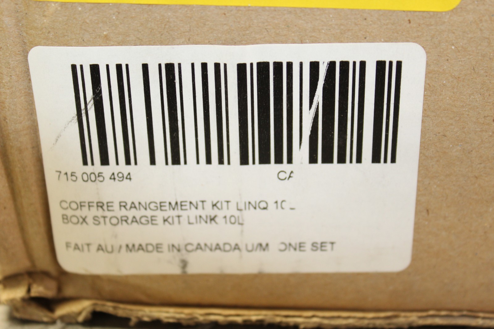 Can-Am Ryker / Spyder / Renegato LinQ Modular Cargo Box 2.6 Gal (10 L) New OEM