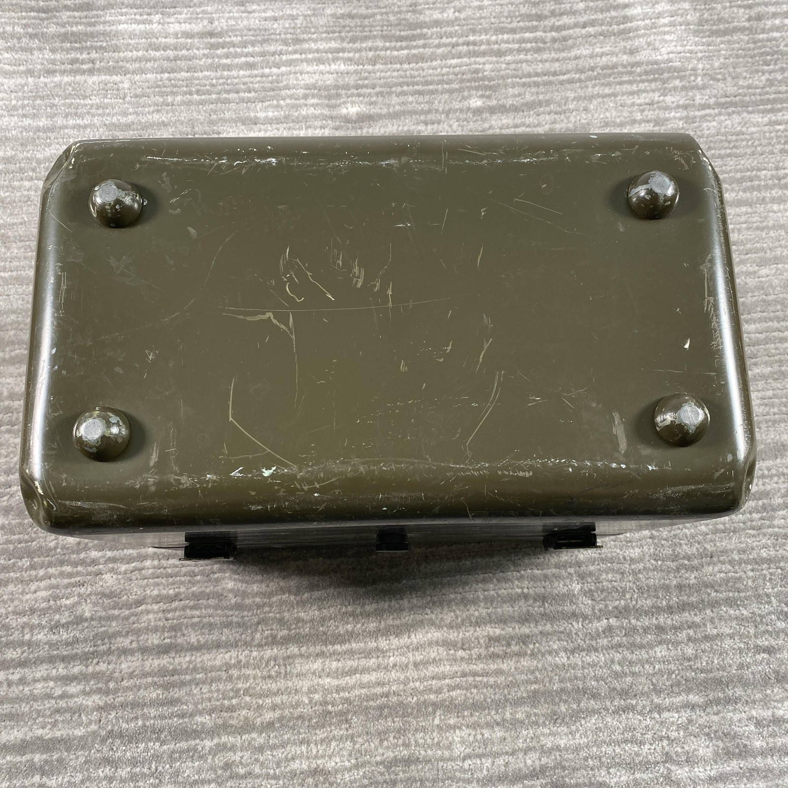 Vintage Zero Manufacturing Military Pressure Equalizer Transit Case 1974 OD