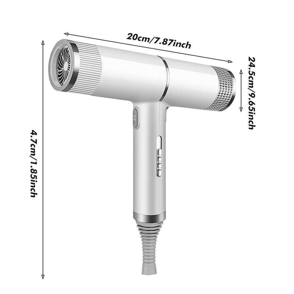 Hair Dryer Blower 2500W Professional Negative Ionic Blow Fan Styler Hair Dryer