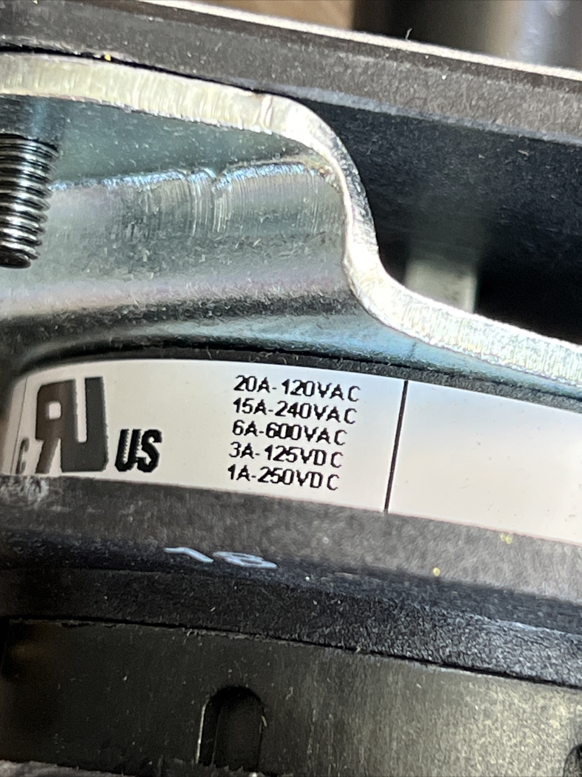 ITI General Electric Rotary Voltmeter Transfer Switch 952404C Series 95 600 vac