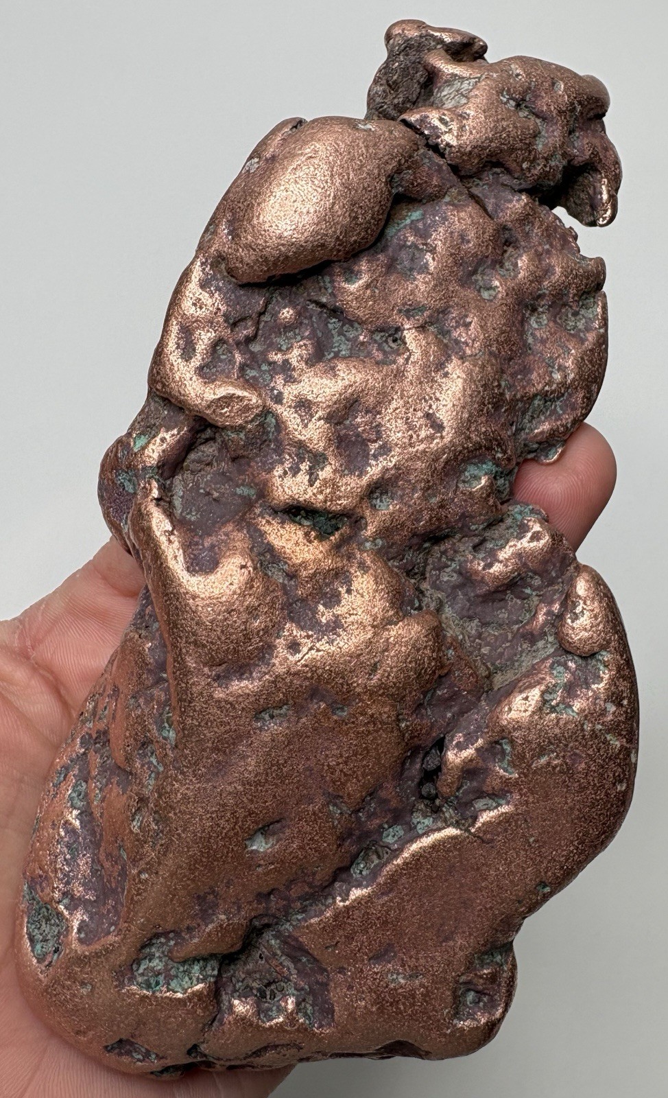 Pure Native Michigan Float Copper Mineral Specimen Lake Superior Keweenaw