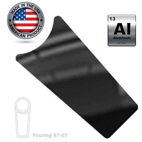 Black Aluminum Dash Insert Cover For Harley Electra Glide Tour Road Glide 87-07