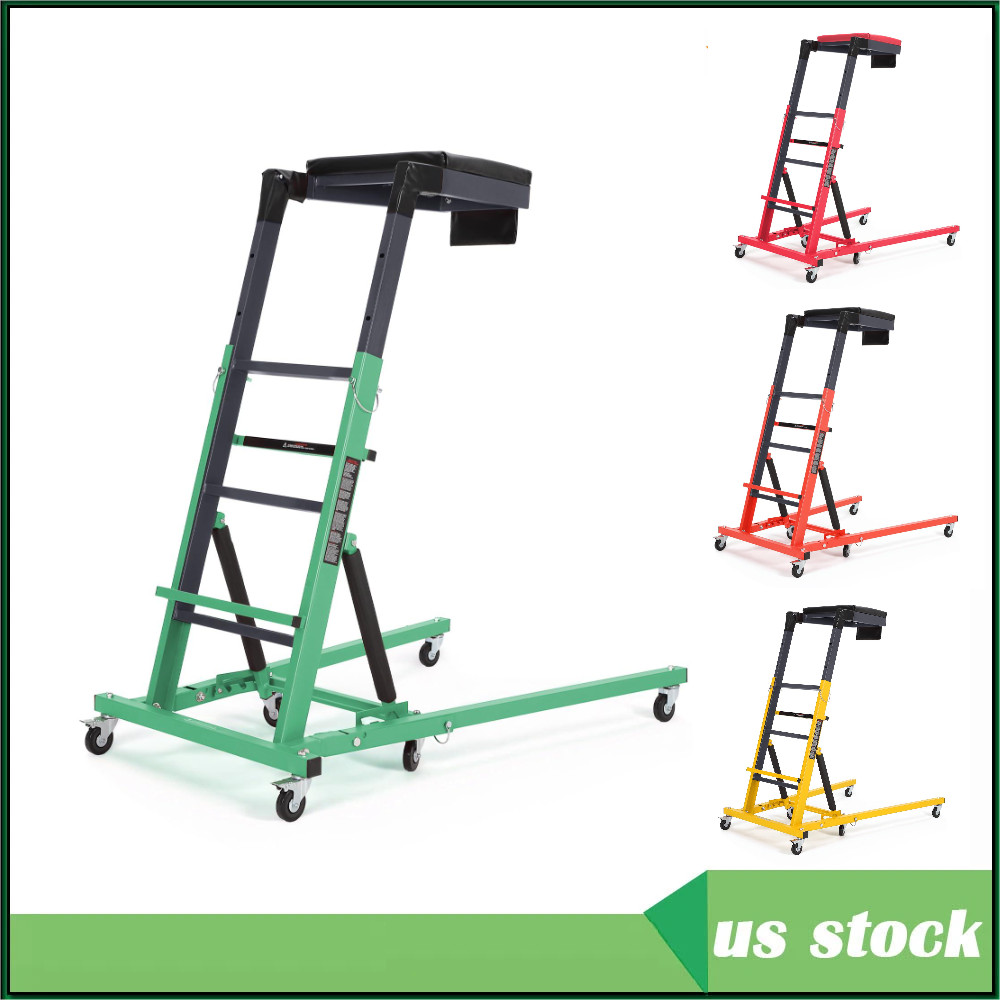 Automotive Topside Creeper 400LBS Adjustable Height Movable with 6 Wheels