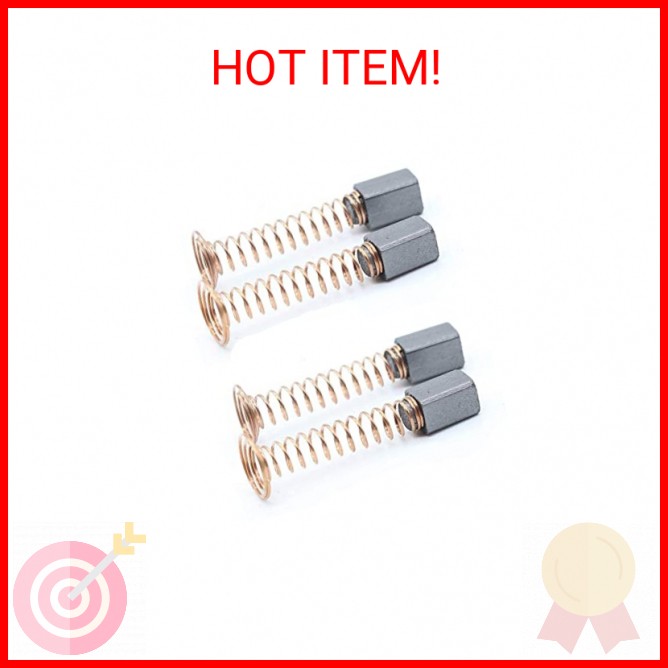Carbon Motor Brushes Compatible for Dremel 3000 200 - Pack of 2 Pairs