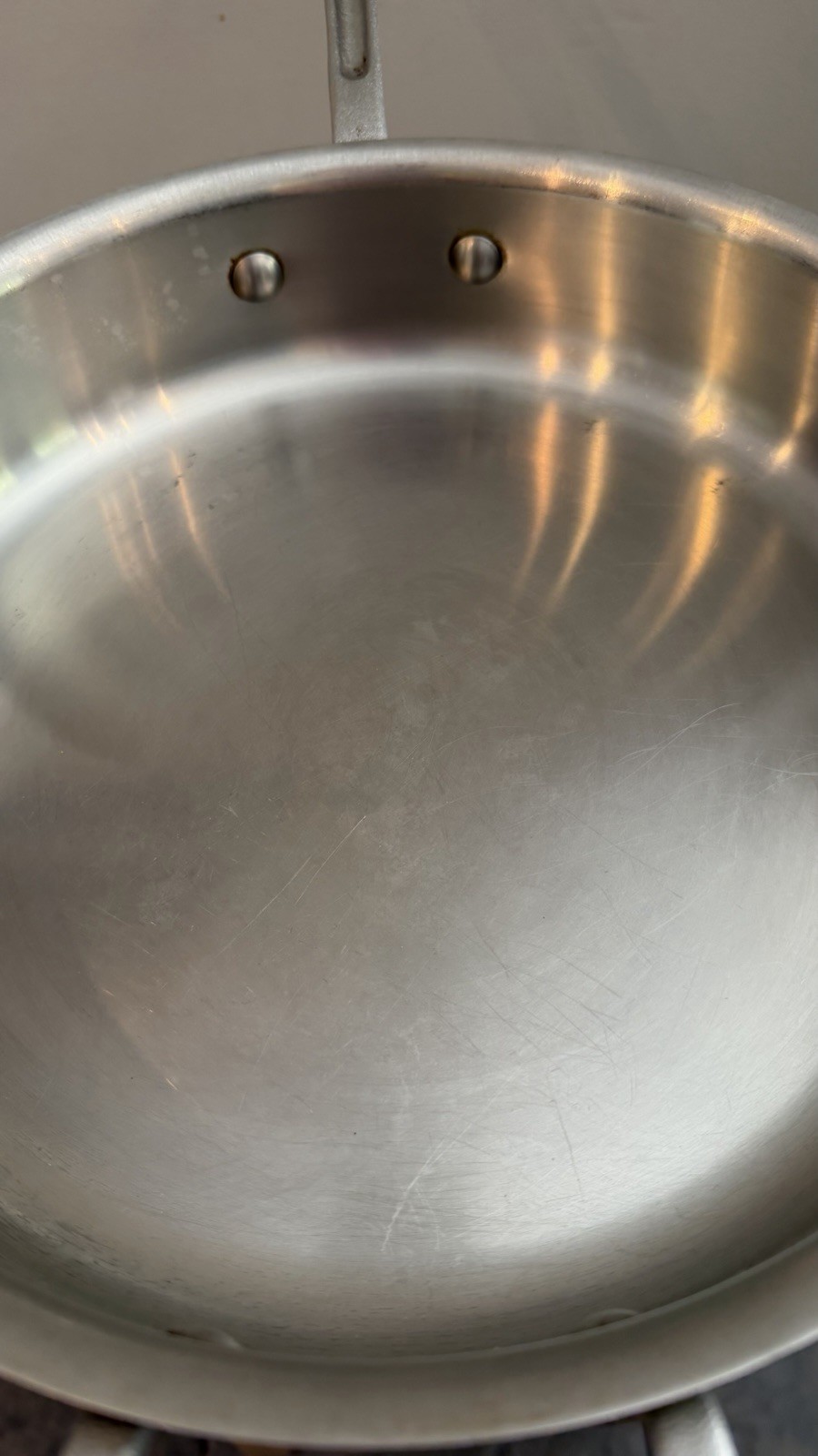 ALL-CLAD 3 Qt 11" Saute Pan Original MASTER CHEF 403 Stainless Vintage *No Lid*