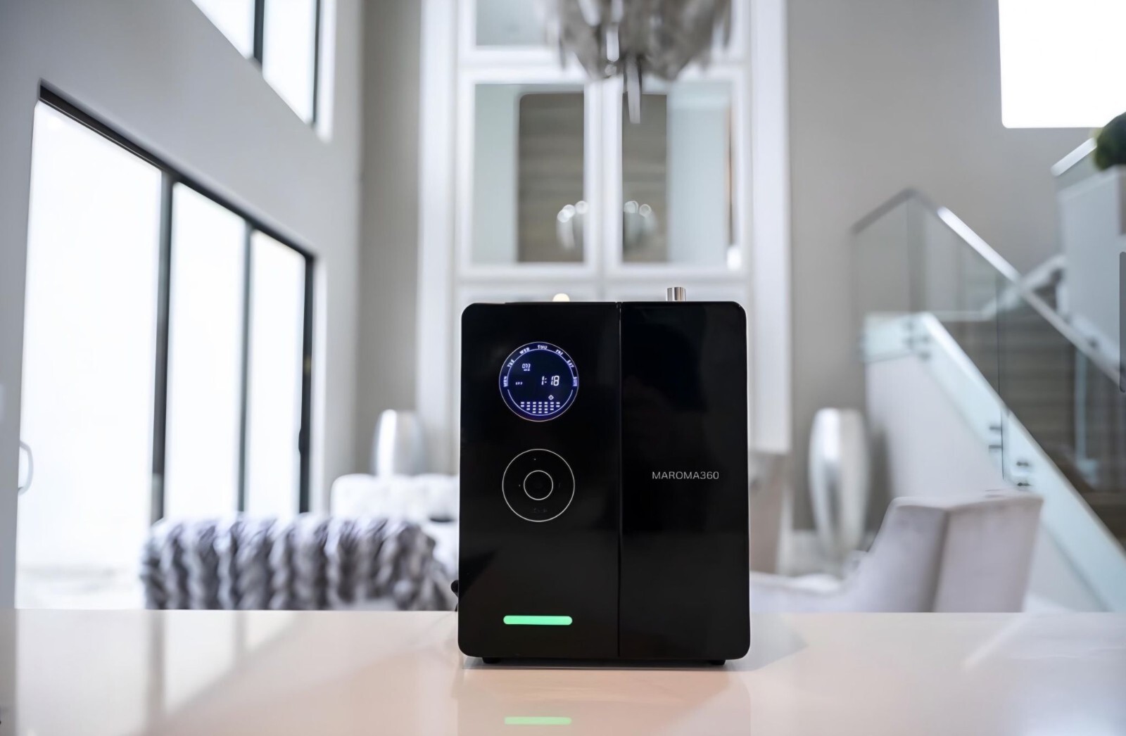 BLACK Davinci360 HVAC Ready Scent Diffuser 200mL / Aroma360 For 1950 Sqft Plus