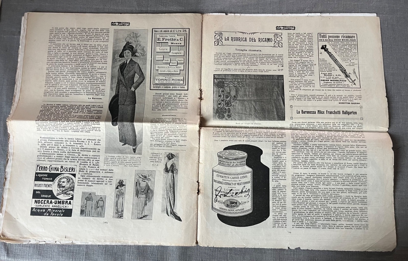 La Donna - La Tribuna newspaper magazine - November 1911 - The new China