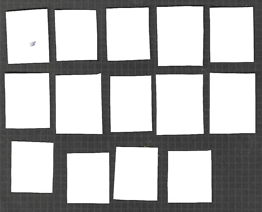 US Stamps, SC# CSA1-14, replicas, Fillers, with spares 1861-64 CSA Issue