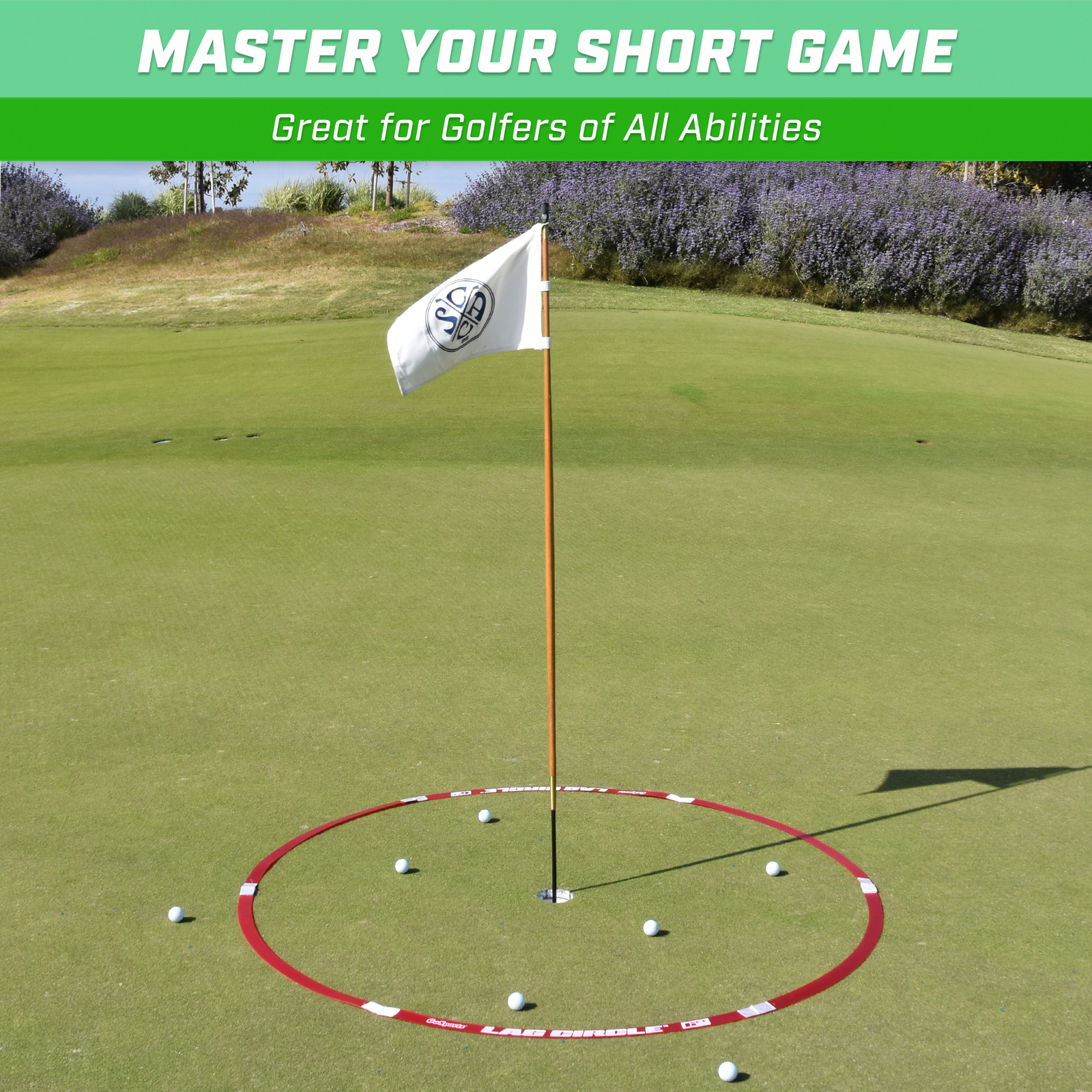 GoSports LAG CIRCLE Putting and Chipping Training Tool