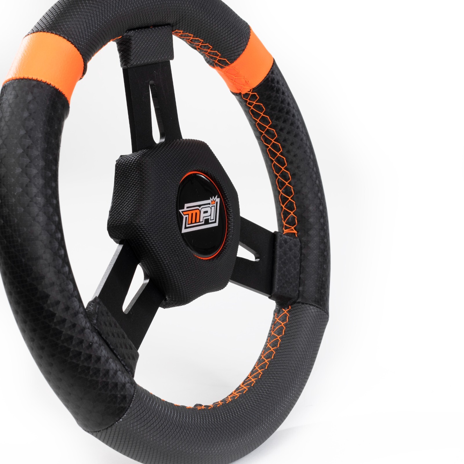 MPI MPI-KQR-11 Kart/ Quarter Midget Steering Wheel 10.75 Diameter High Tack Synt