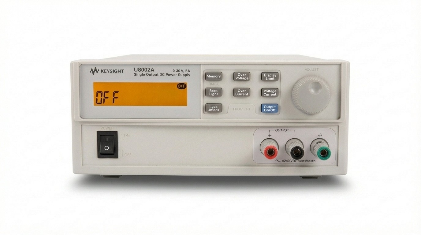 Keysight U8002A DC Power Supply 30V 5A Adjustable Lab Bench Unit Agilent