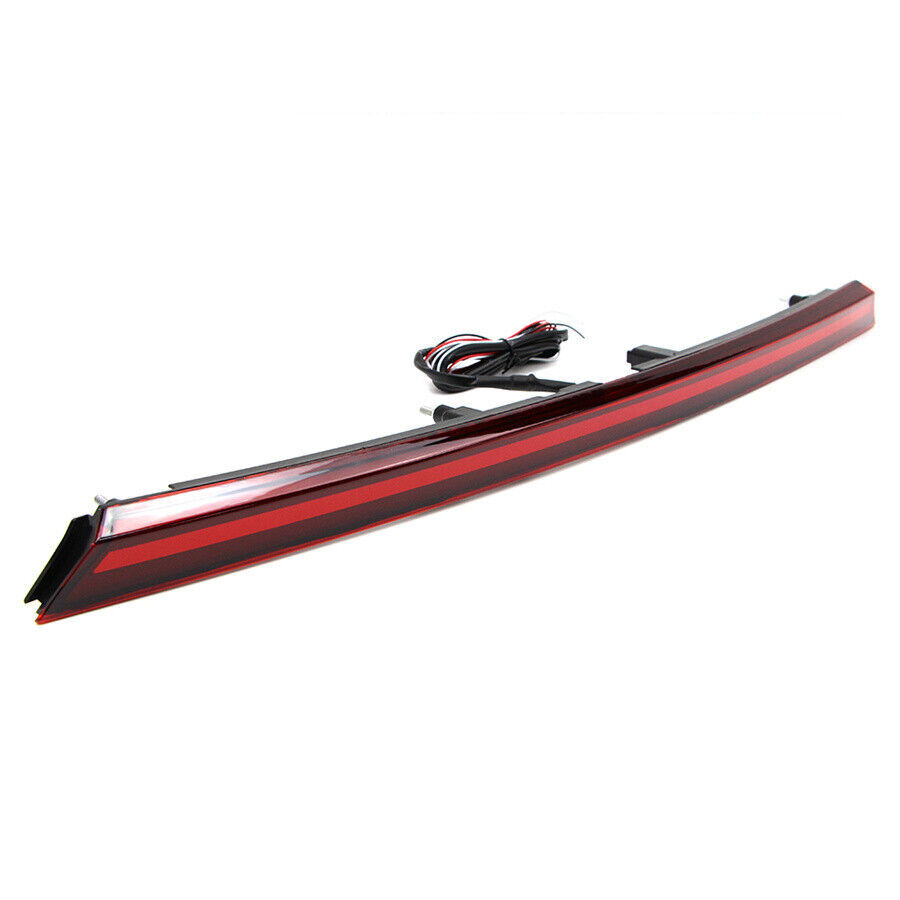 For 2019-2021 Kia K3 Forte Red LED Rear Trunk Brake Light Bar Strip Tail Lamp