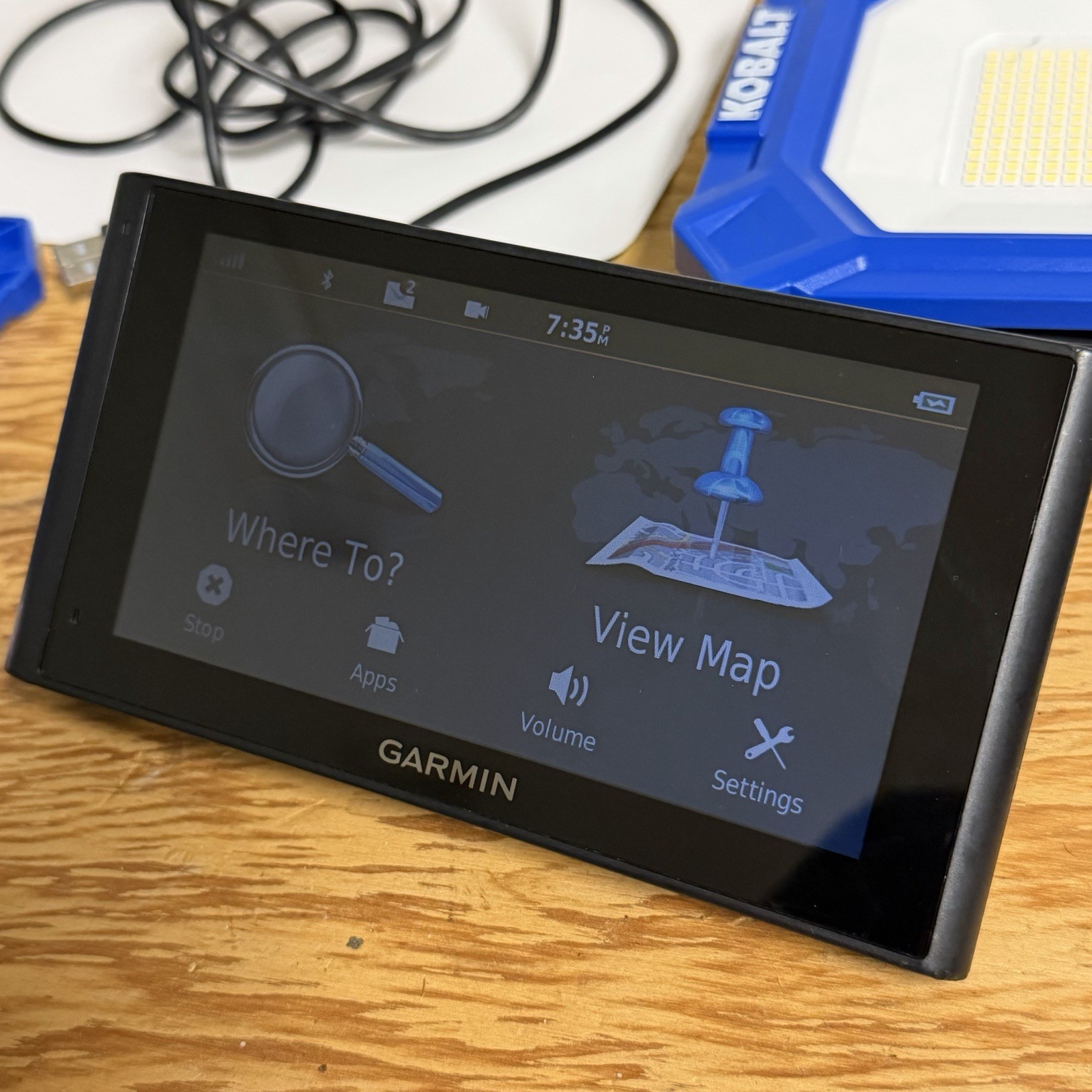 Garmin nuviCam LMTHD GPS Receiver 6" Automotive Mountable TESTED/WORKS