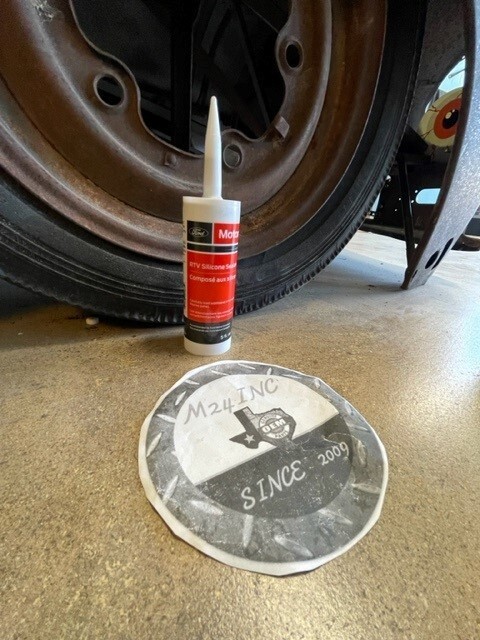 (1) Genuine OEM TA31 Ford Motorcraft RTV Silicone Sealant Grey Oil Pan