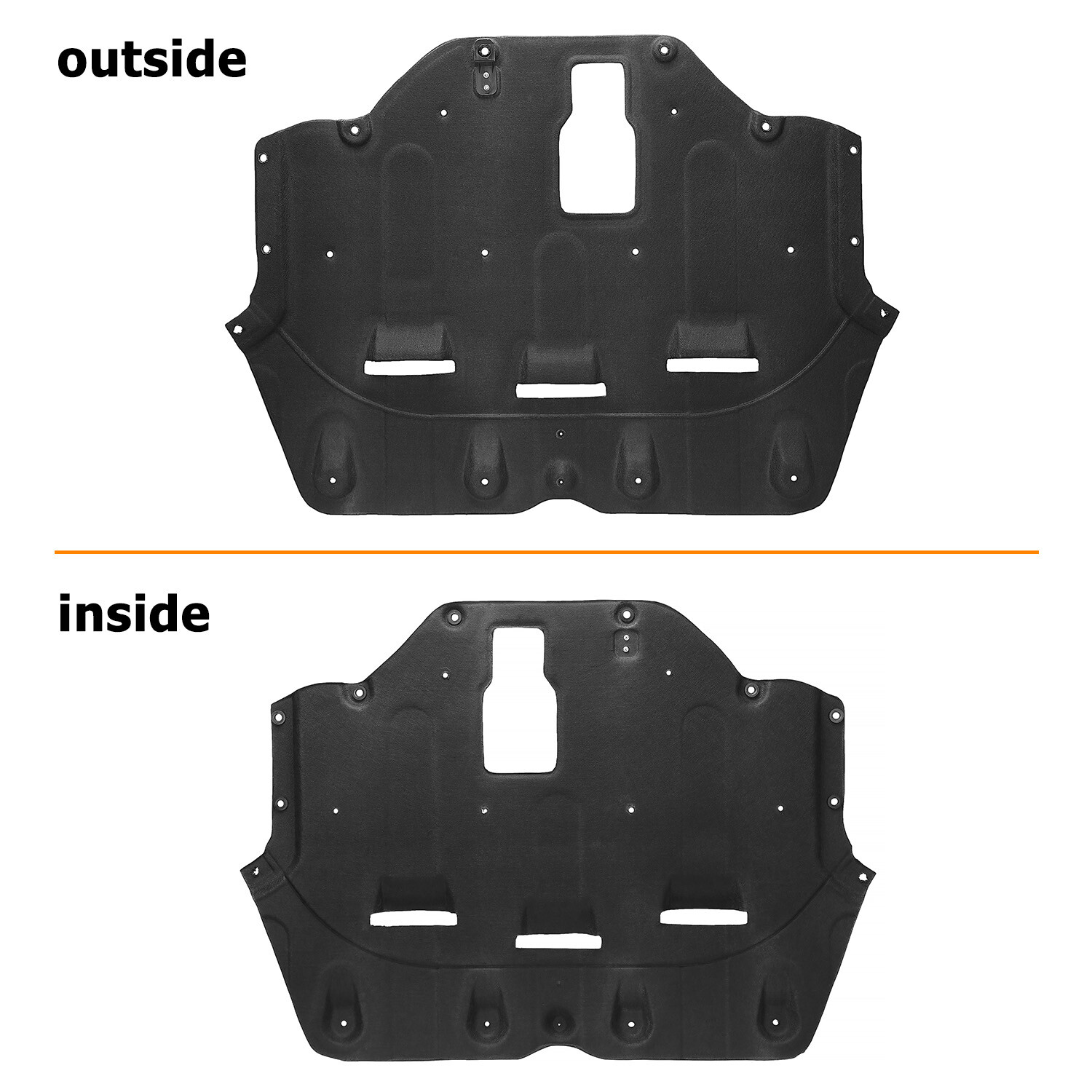 Fit For 2015-2017 Hyundai Sonata Engine Under Cover Splash Shield Front Support