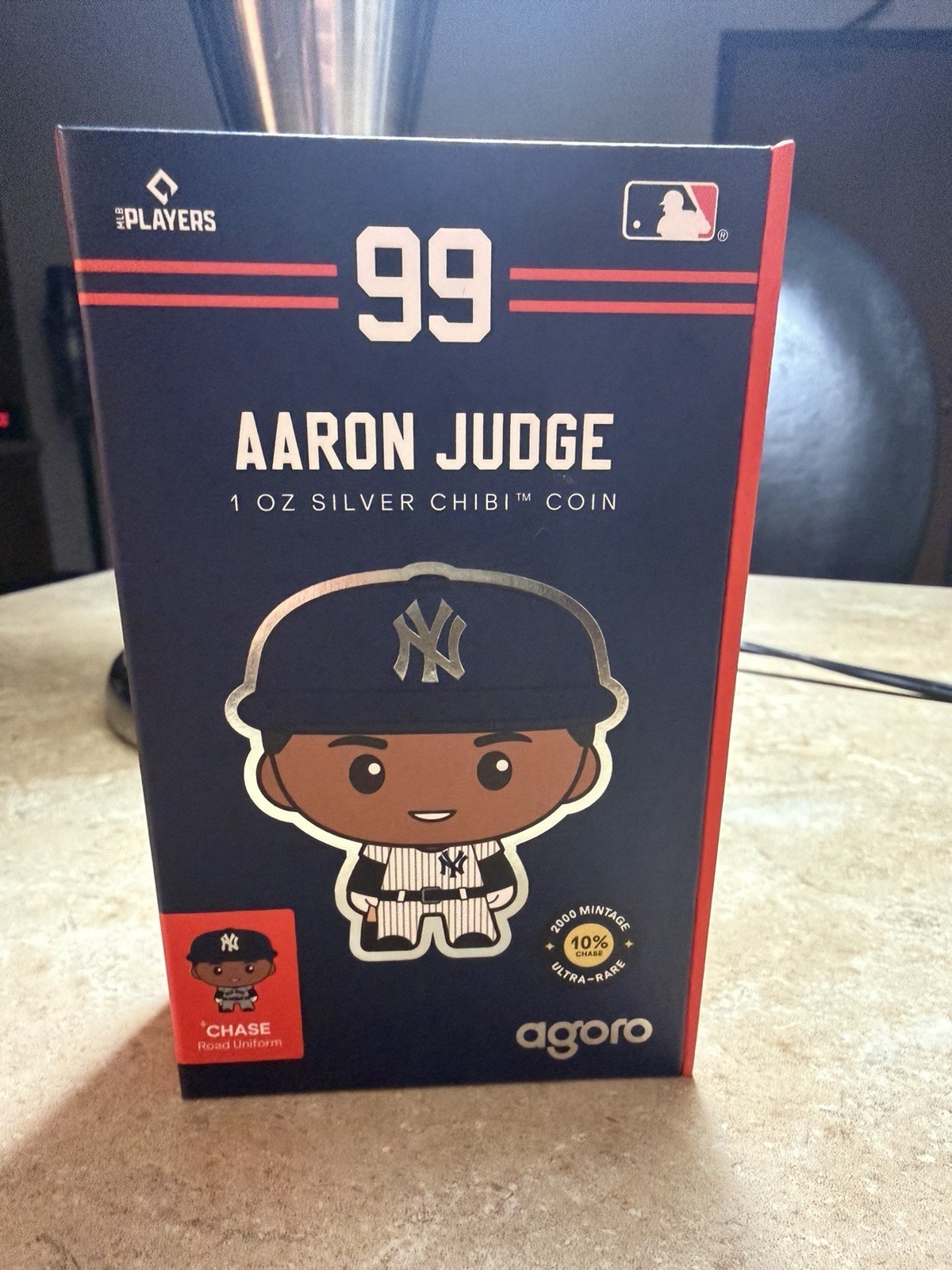 Ultra-Rare Aaron Judge 1 oz Silver Chibi Coin 10% Chance Of Chase