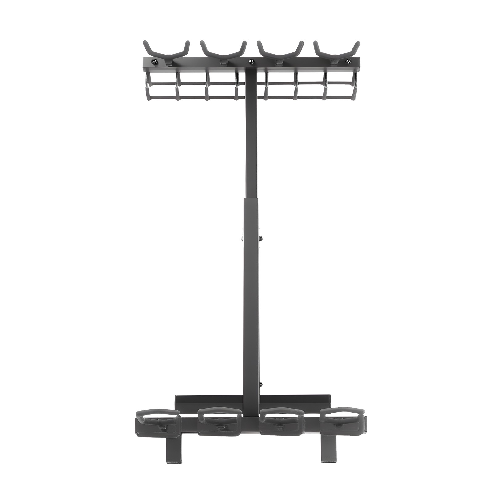 Uimoso Portable Folding Gun Rack Stand for 7 Handguns and 4 Rifles