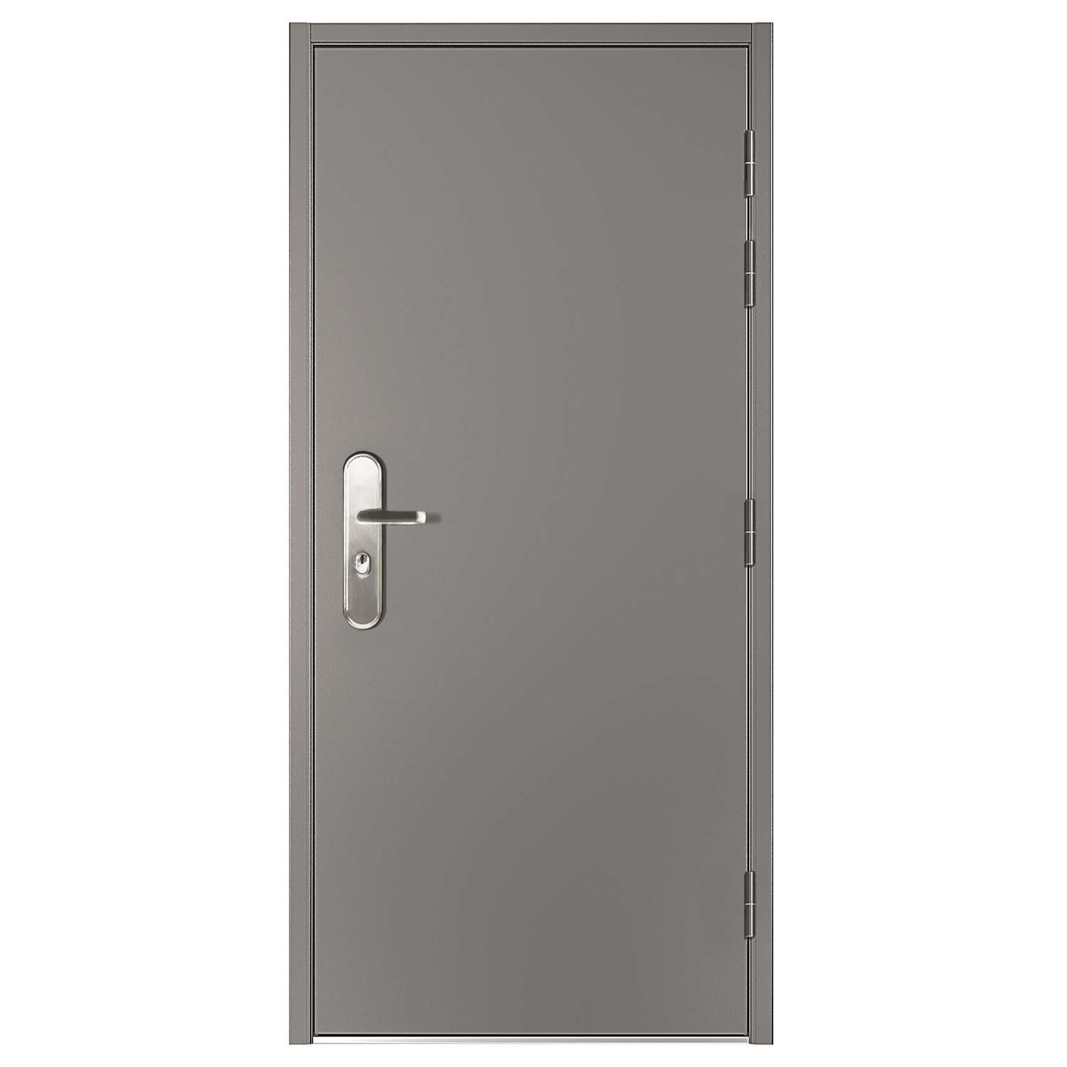 VIZ-PRO Quick Mount Steel Security Door 29" with Frame and Accessories