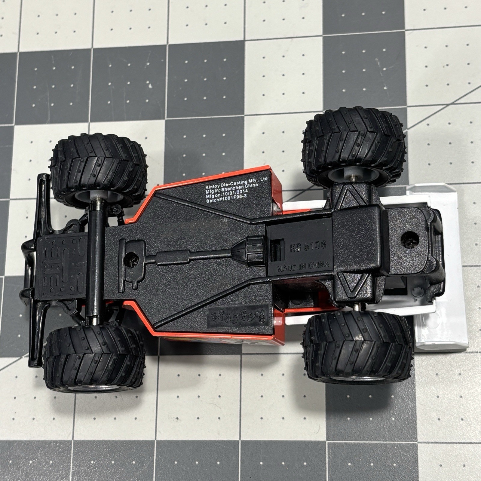 Racer Pullback Diecast Buggy Vehicle #22 HotRail Performance Kinsfun Toy 2014