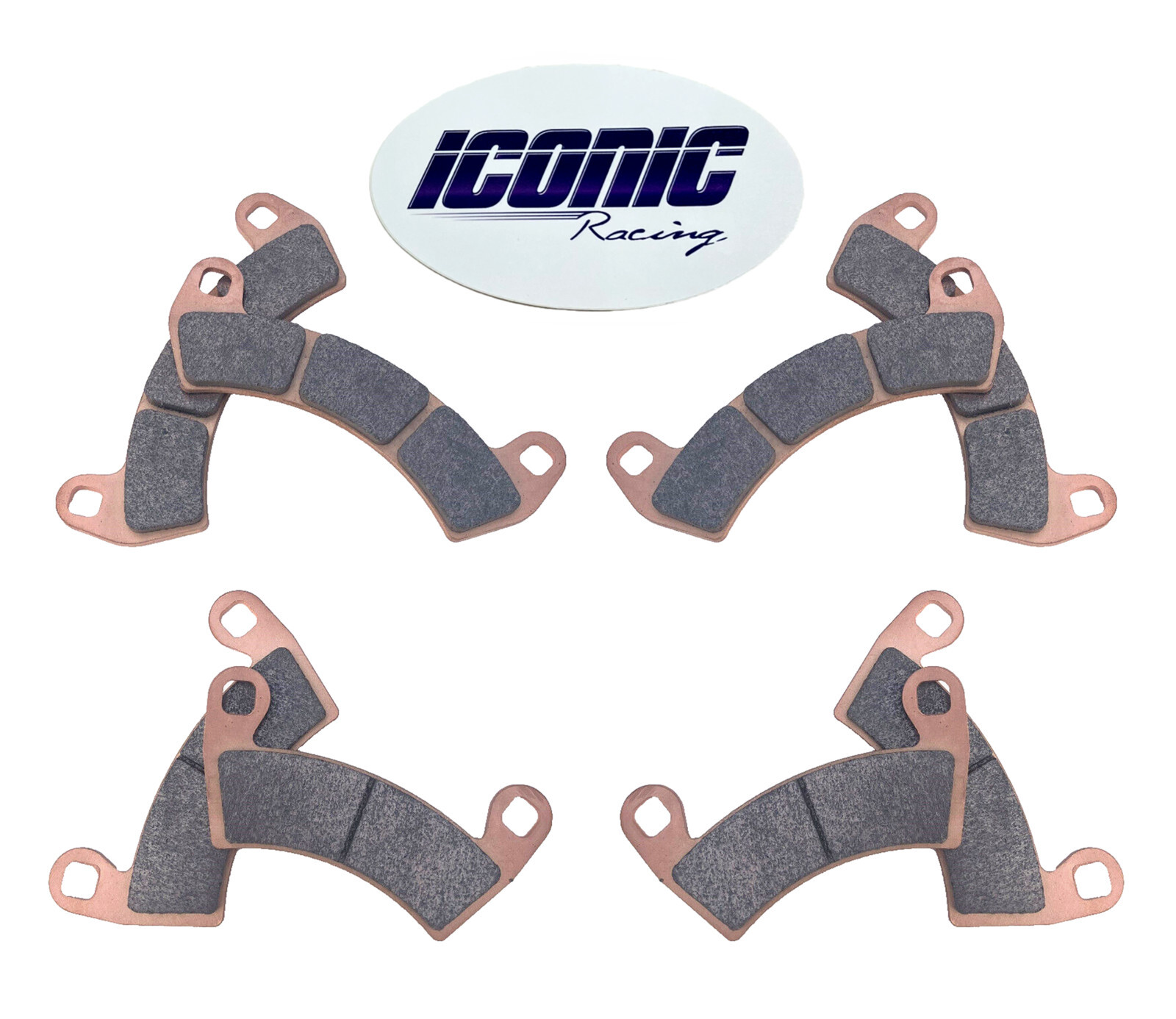 Sintered Front & Rear Brake Pads for 2020-2026 Polaris RZR Pro XP / RZR Pro XP 4