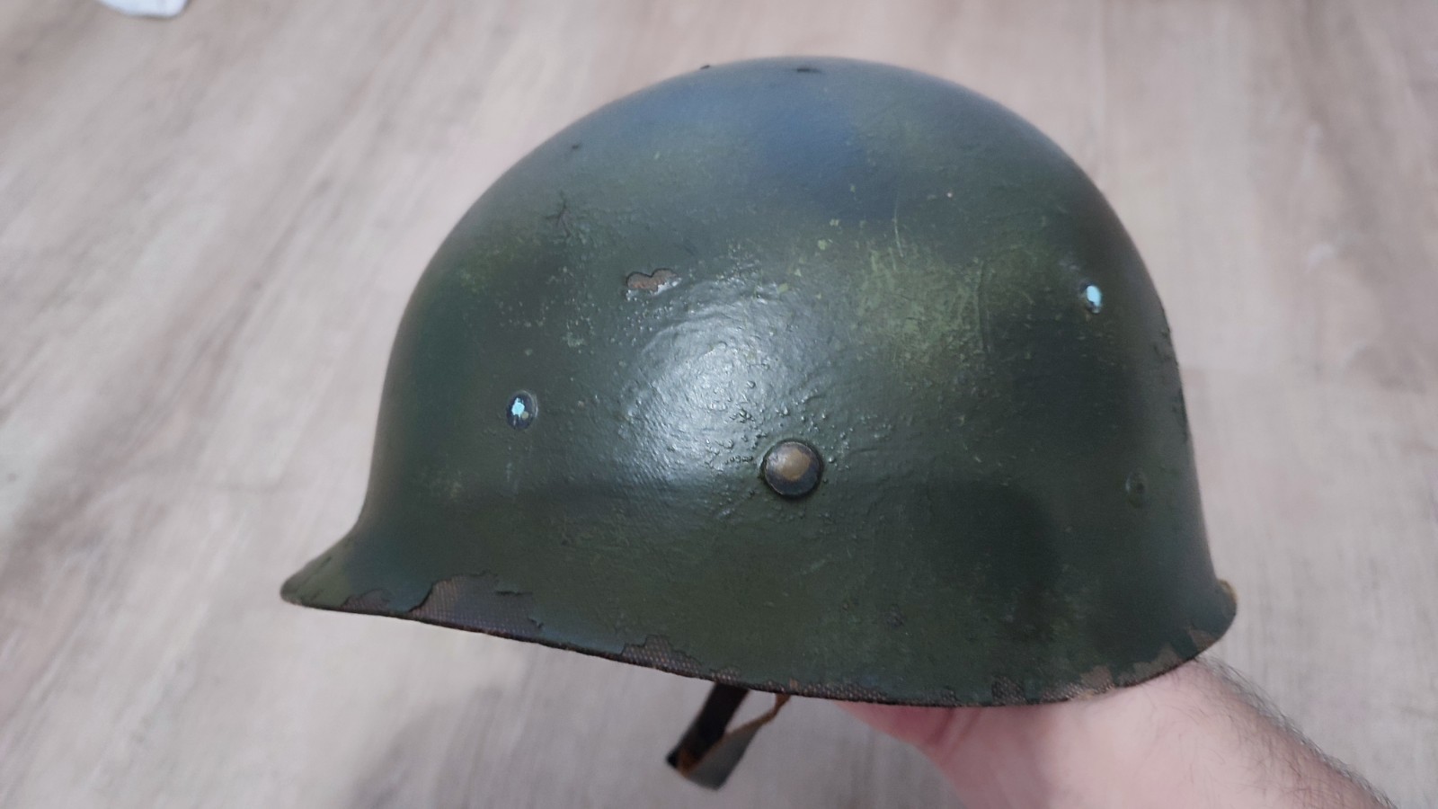 full original M1 Helmet 1951 type USMC US Army Vietnam