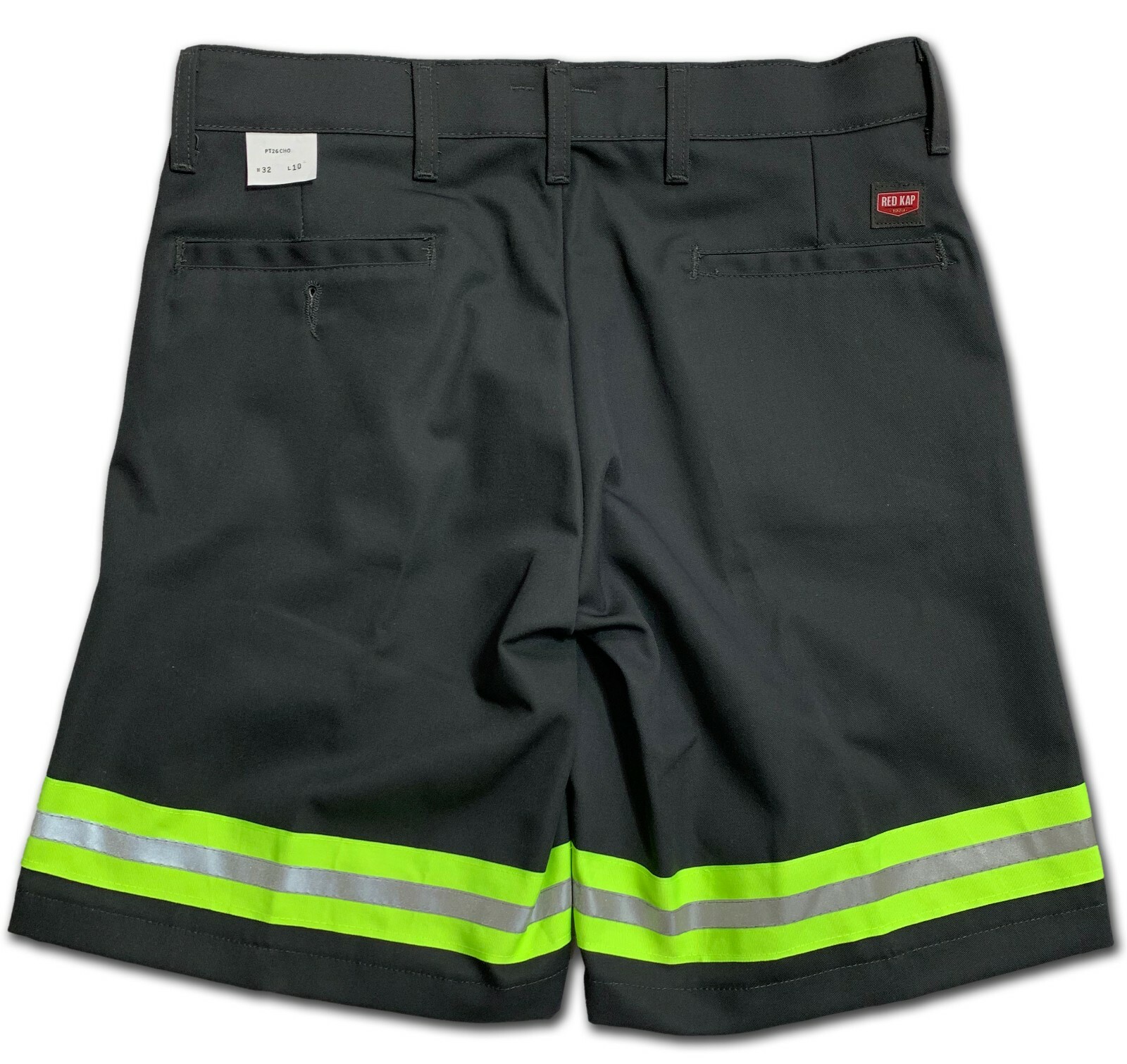 Red Kap Hi Vis Reflective Work Shorts Enhanced Vis Men's Industrial Uniform