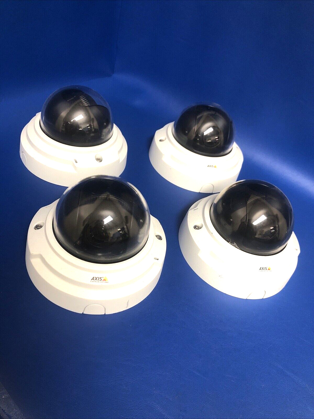 LOT OF 4X *USED* Axis P3374-V 720P Network Dome Camera 1MP - 01056-001