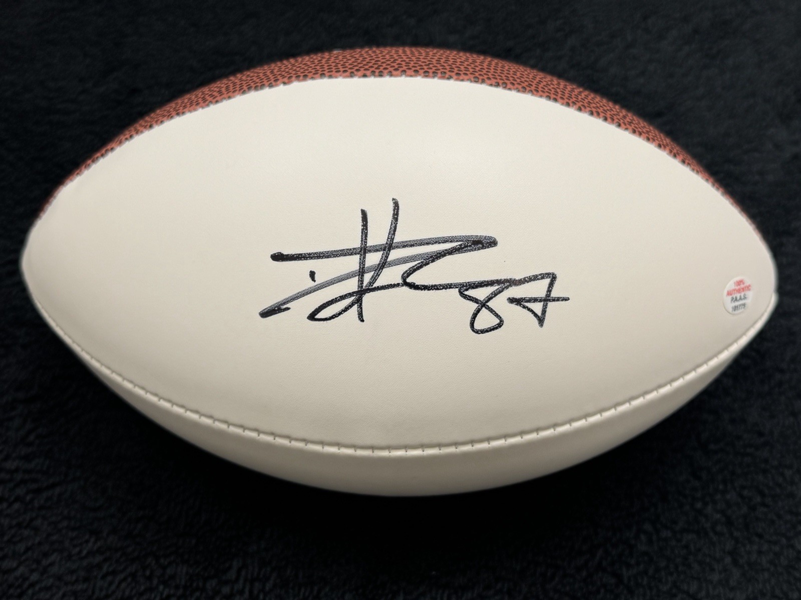 Travis Kelce Signed Kansas City Chiefs Mini Football with COA