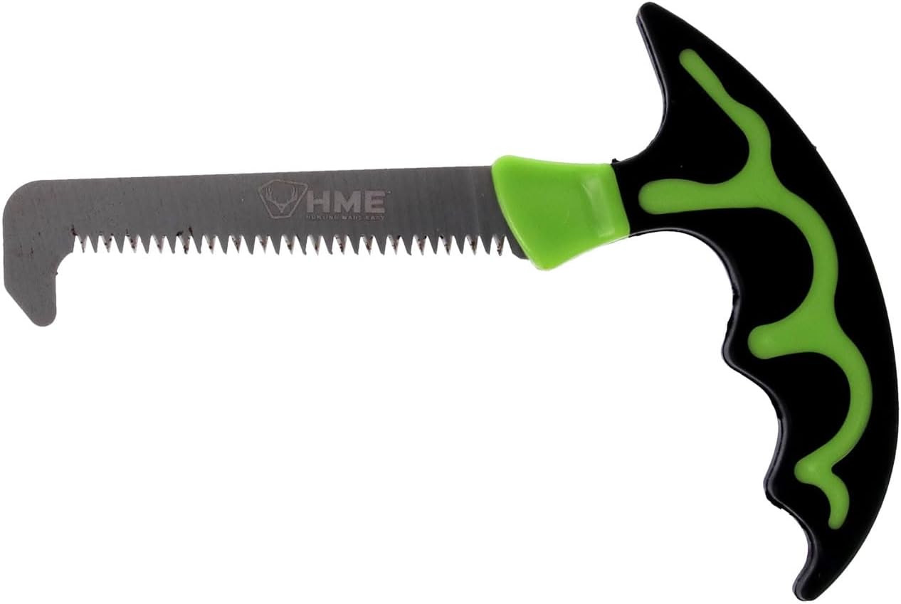 Hunting Compact Fixed Stainless Steel Bone Saw with Scabbard